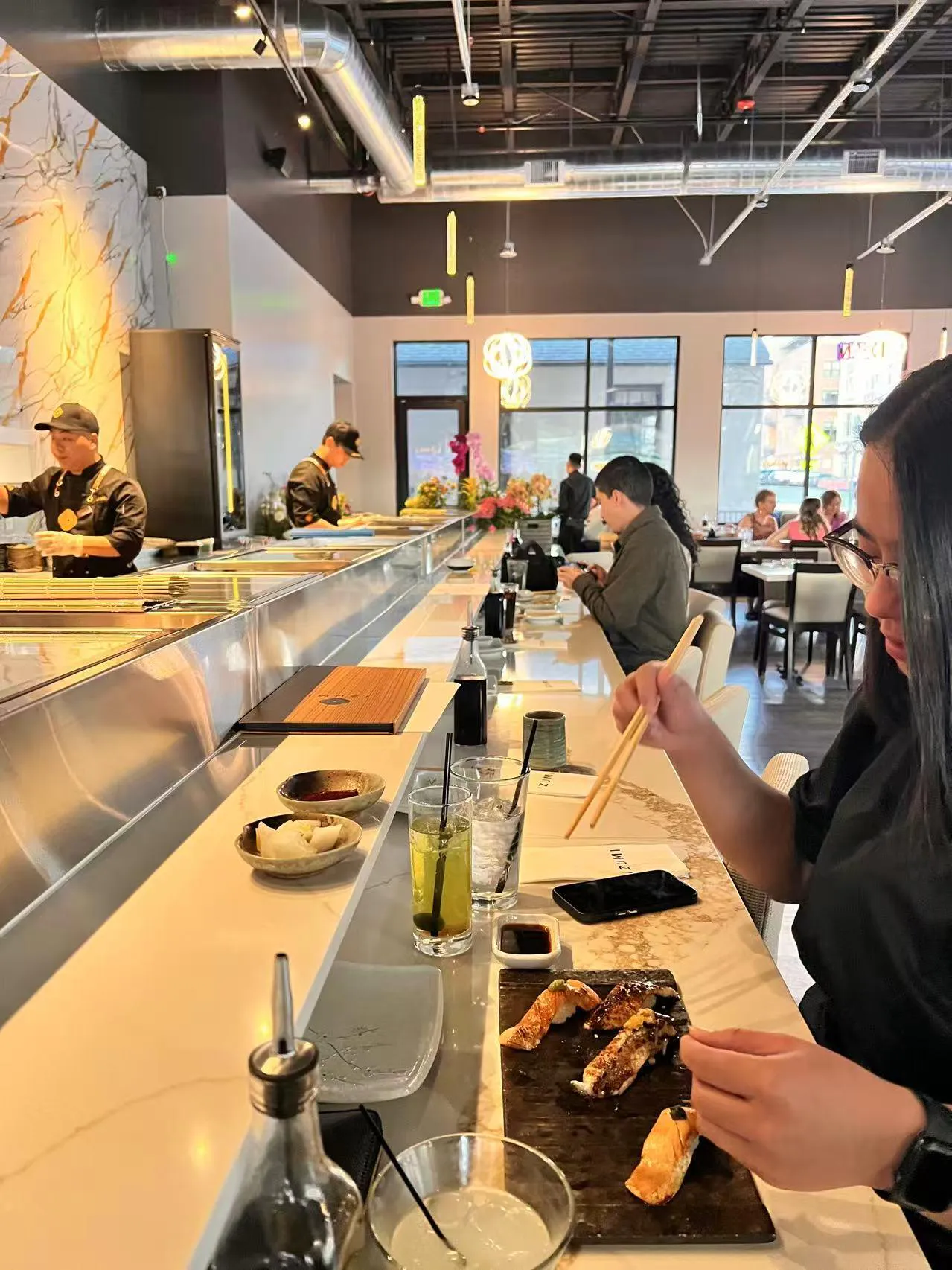 Assorted Nigiri Sushi at Izumi Sushi, Asian Restaurant in Castle Rock