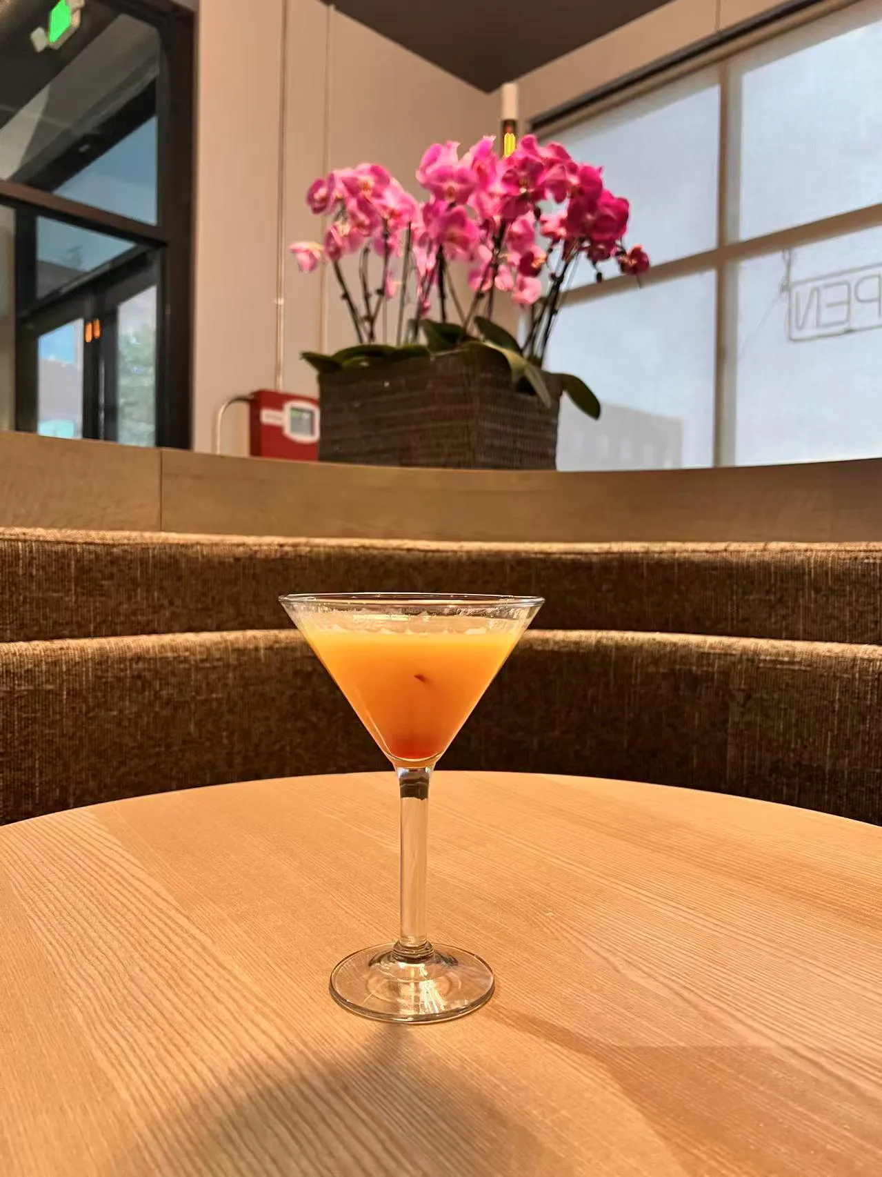 Orange Martini at Izumi Sushi, Asian Restaurant in Castle Rock